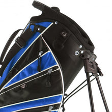 Load image into Gallery viewer, Golf Stand Cart Bag with 6-Way Divider Carry Pockets-Blue
