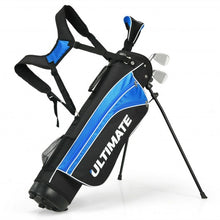 Load image into Gallery viewer, Junior Complete Golf Club Set For Age 8 to 10-Blue

