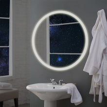 Load image into Gallery viewer, 24&quot; LED Illuminated Light Wall Mount Bathroom Round Mirror
