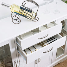 Load image into Gallery viewer, Buffet Storage Cabinet Console Cupboard with Glass Door
