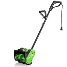 Load image into Gallery viewer, 12-Inch 9 Amp Electric Corded Snow Shovel Driveway Yard Snow Thrower-Green
