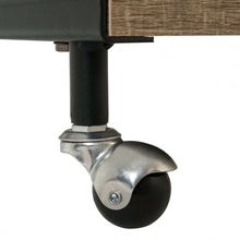 Load image into Gallery viewer, 2-Tier Rolling Kitchen Bar Serving Cart
