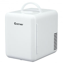 Load image into Gallery viewer, 4 Liter Mini Cooler Warmer Fridge Portable-White
