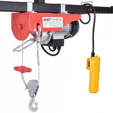 Load image into Gallery viewer, 440 lbs Mini Electric Wire Hoist with Remote Control
