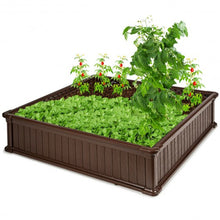 Load image into Gallery viewer, 48.5&quot; Raised Garden Bed Planter for Flower Vegetables Patio-Brown
