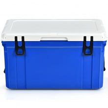 Load image into Gallery viewer, 58 Quart Leak-Proof Portable Cooler  Ice Box for Camping-Blue
