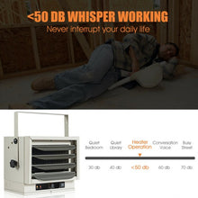 Load image into Gallery viewer, 5000 W Hardwired Commercial Heater w/ Dual Knob Controls
