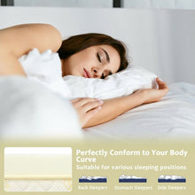 Load image into Gallery viewer, 3 inch Bed Mattress Topper Air Cotton for All Night’s Comfy Soft Mattress Pad-King Size
