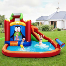 Load image into Gallery viewer, Inflatable Slide Bouncer and Water Park Bounce House

