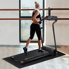 Load image into Gallery viewer, 59&quot; x 26&quot; Exercise Equipment PVC Mat Gym Bike Floor Protector
