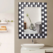 Load image into Gallery viewer, 23.5&quot; x 31.5&quot; Rectangular Wall-Mounted Wooden Frame Bathroom Mirror
