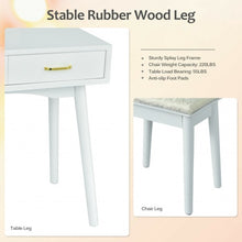 Load image into Gallery viewer, Vanity Dressing Table Set with 3 Lighting Modes
