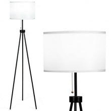 Load image into Gallery viewer, Modern Metal Tripod Floor Lamp with Chain Switch
