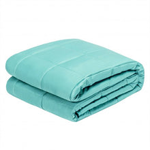 Load image into Gallery viewer, 15 lbs 60" x 80" Heavy Weighted Blanket Natural Bamboo Fabric Soft Breathable
