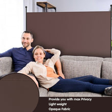Load image into Gallery viewer, Single Panel Room Divider Privacy Partition Screen for Office Home-Coffee
