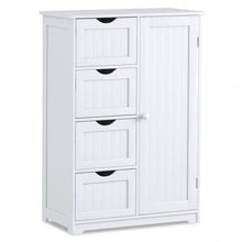 Load image into Gallery viewer, Standing Indoor Wooden Cabinet with 4 Drawers
