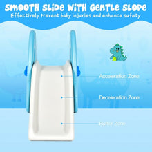 Load image into Gallery viewer, Freestanding Baby Slide Indoor First Play Climber Slide Set for Boys Girls -Blue
