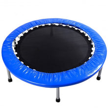 Load image into Gallery viewer, 38&quot; Exercise Trampoline with Padding and Springs
