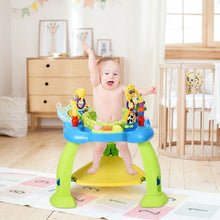 Load image into Gallery viewer, 2-in-1 Baby Jumperoo Adjustable Sit-to-stand Activity Center-Green

