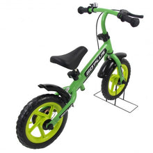 Load image into Gallery viewer, 12&quot; Three Colors Kids Bike Bicycle with Brakes and Bell-Green
