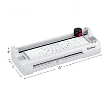 Load image into Gallery viewer, 9&quot; Hot and Cold Paper Trimmer with 25 Pouches and Corner Rounder-White
