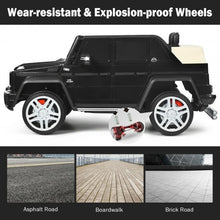 Load image into Gallery viewer, 12V Licensed Mercedes-Benz G650 Kids Ride On Car-Black
