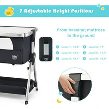 Load image into Gallery viewer, Breathable Baby Bed Side Crib  Adjustable Sleeper Bedside Bassinet
