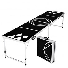 Load image into Gallery viewer, 8 Foot Portable Party Drinking Game Table
