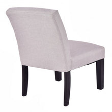 Load image into Gallery viewer, Modern Upholstered Armless Slipper Chair-Beige
