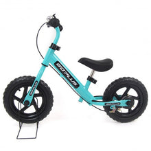 Load image into Gallery viewer, 12&quot; Four Colors Kids Balance Bike Scooter with Brakes and Bell-Navy
