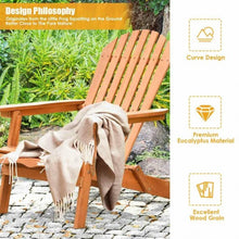 Load image into Gallery viewer, Eucalyptus Chair Foldable Outdoor Wood Lounger Chair
