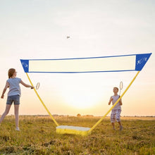 Load image into Gallery viewer, Portable Badminton Set Folding Tennis Badminton Volleyball Net
