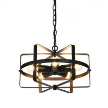 Load image into Gallery viewer, 5-Light Metal Drum Shape Industrial Pendant Light
