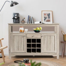 Load image into Gallery viewer, Buffet Server Sideboard Wine Cabinet Console-Gray
