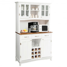 Load image into Gallery viewer, Buffet And Hutch Kitchen Storage Cabinet
