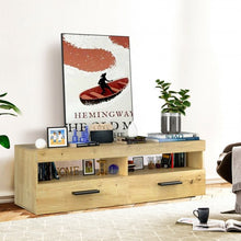 Load image into Gallery viewer, Entertainment Media Center with 2 Drawers for 60&quot; TV
