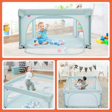 Load image into Gallery viewer, Large Safety Play Center Yard with 50 Balls for Baby Infant-Blue
