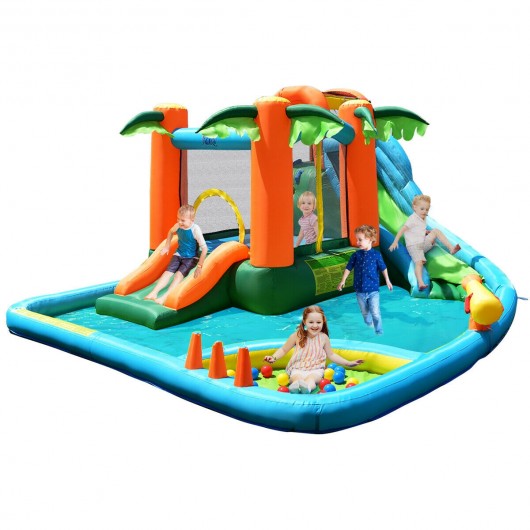 Kids Inflatable Bounce House with Blower
