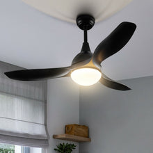 Load image into Gallery viewer, Modern 48&quot; Ceiling Fan with Dimmable LED Light &amp;Remote Control Reversible Blades

