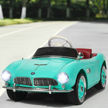Load image into Gallery viewer, 12 V BMW 507 Licensed Electric Kids Ride On Retro Car-Green

