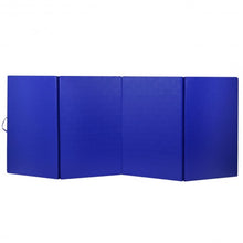 Load image into Gallery viewer, 4&#39;x10&#39;x2&quot; Thick Folding Panel Gymnastics Mat-Blue
