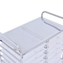 Load image into Gallery viewer, 12 Storage Drawer Organizer Bins Rolling Cart
