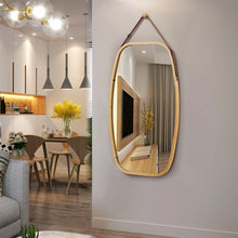 Load image into Gallery viewer, 30�Modern Rectangle Wall Hanging Framed Mirror
