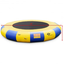 Load image into Gallery viewer, 15 ft Inflatable Water Bounce Jump Floated Water Trampoline
