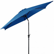 Load image into Gallery viewer, 9 ft Patio Outdoor Umbrella with Crank-Blue
