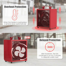 Load image into Gallery viewer, 4800W Portable Construction Heater w/ Adjustable Thermostat

