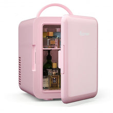 Load image into Gallery viewer, 4 Liter Mini Cooler Warmer Fridge Portable-Pink
