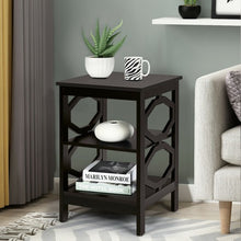 Load image into Gallery viewer, 3-tier Nightstand Sofa Side End Accent Table-Coffee
