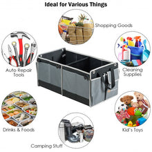 Load image into Gallery viewer, Foldable Multi-compartments Cargo Storage Car Trunk Organizer
