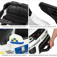 Load image into Gallery viewer, 12V Kids Electric Bluetooth Ride On Car with Remote Control-White
